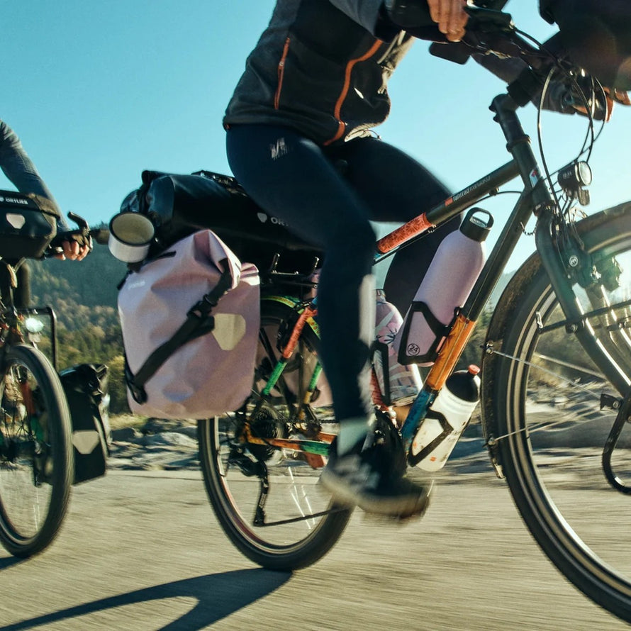 Sacoche arriere Ortlieb Back-Roller Zip-Pocket 20L, etanche et robuste pour voyages a velo