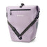 Sacoche arriere Ortlieb Back-Roller Zip-Pocket 20 L couleur lavande, etanche et pratique pour cyclotourisme