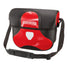 Sacoche guidon Ultimate SIX S classic Ortlieb rouge et noir avec fixation au choix, étanche et robuste pour cyclotourisme
