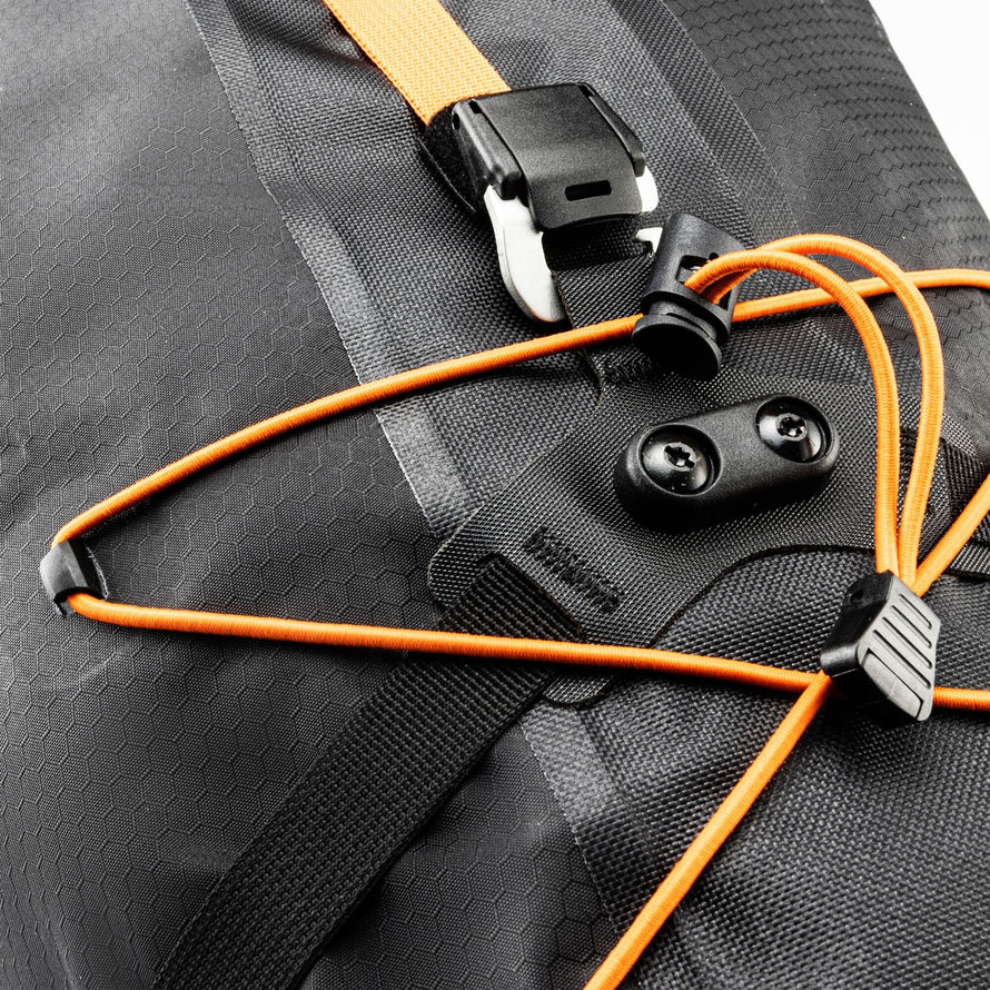 Sacoche de selle Ortlieb Seat-Lock 13 L noire avec fixation rapide innovante et design résistant à l'eau