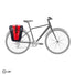 Sacoches arriere Ortlieb Back Roller Pro Classic 2 x 35L rouge et noir, etanches et resistantes pour velo