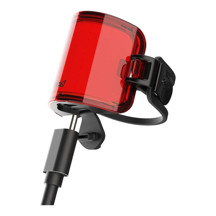 Pack lumieres Knog Cobber Mini Twinpack pour velo avec LED avant blanc et arriere rouge, compact et rechargeable