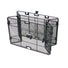 Panier arriere pliable Basil Catania en acier noir pour velo, ideal pour transport urbain facile et securise