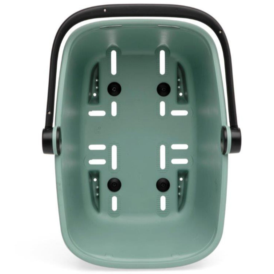 Panier Clipper Newlooxs avec anse rabattue, vue du dessus. 