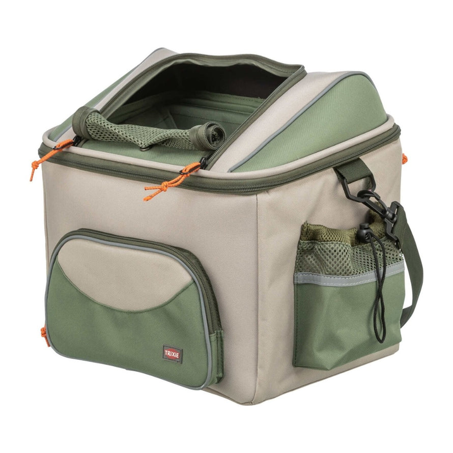 Panier vélo avant pour chien Trixie, modèle jusqu’à 6 kg, confortable et pratique pour transporter votre animal