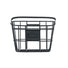 Panier vélo Basil Bremen en aluminium noir compatible KlickFix pour un transport facile et sécurisé