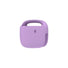 Panier velo enfant woom pop couleur lilas avec poignée ergonomique, ideal pour transporter affaires sur velo enfant