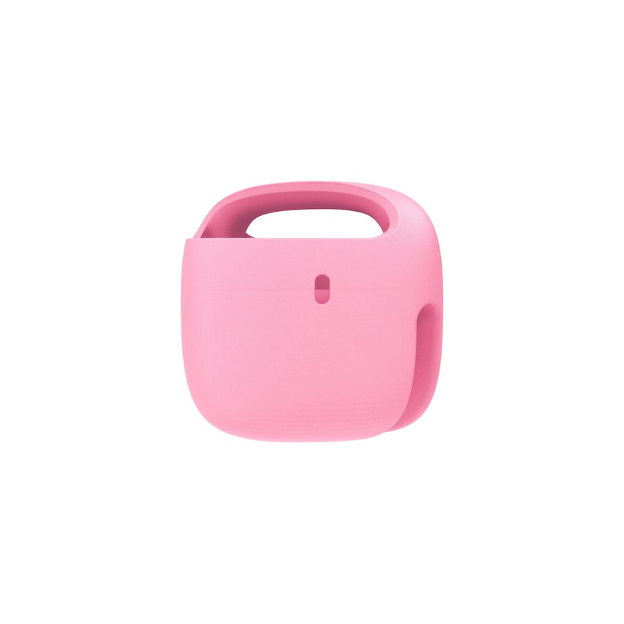 Panier velo enfant woom pop rose fushia avec design leger et fixation simple pour balades a velo