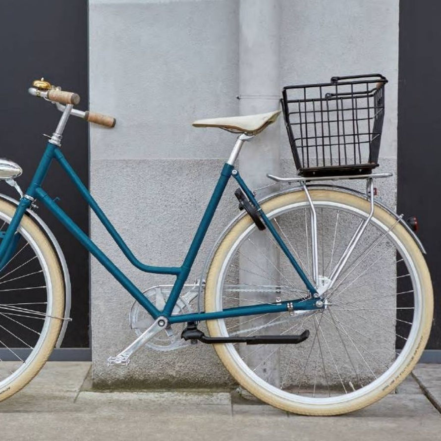 Panier vélo avant ou arrière à clipser sur porte-bagages avec système MIK Basil Nordland