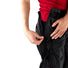 Pantalon de pluie Hock noir à fermeture éclair pour cyclistes, idéal pour le vélotaf