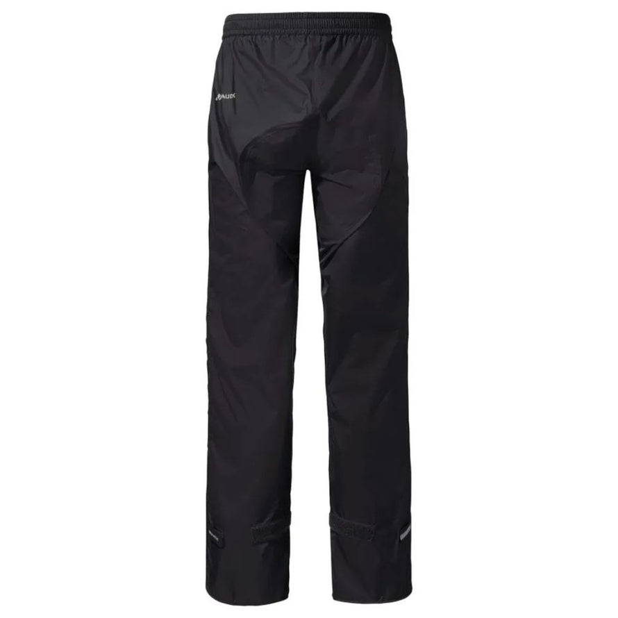 Pantalon de pluie léger adapté aux cyclistes avec éléments réfléchissants et bas ajustables