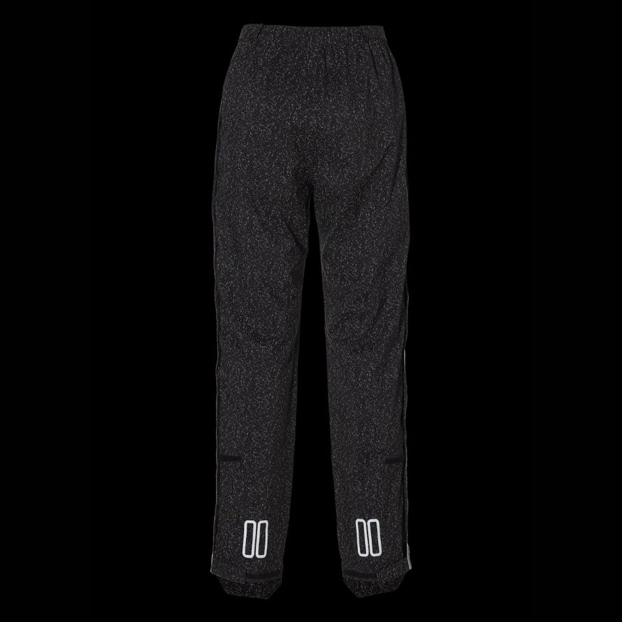 Pantalon vélo femme Basil Skane imperméable avec reflets haute visibilité pour sécurité optimale en ville