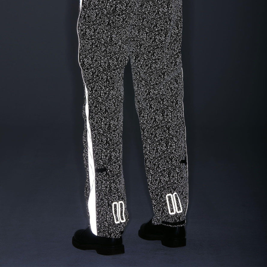 Pantalon vélo femme Basil Skane étanche avec bandes réfléchissantes pour sécurité accrue en conditions de faible luminosité