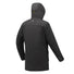 Parka 3 en 1 Tucano Urbano Magic Parka noire, imperméable et polyvalente pour cyclistes urbains