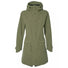 Parka imperméable et chaude pour femme Mosse Basil en vert olive, élégante et fonctionnelle