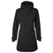 Parka pluie chaud et élégant noir pour femmes Mosse Basil