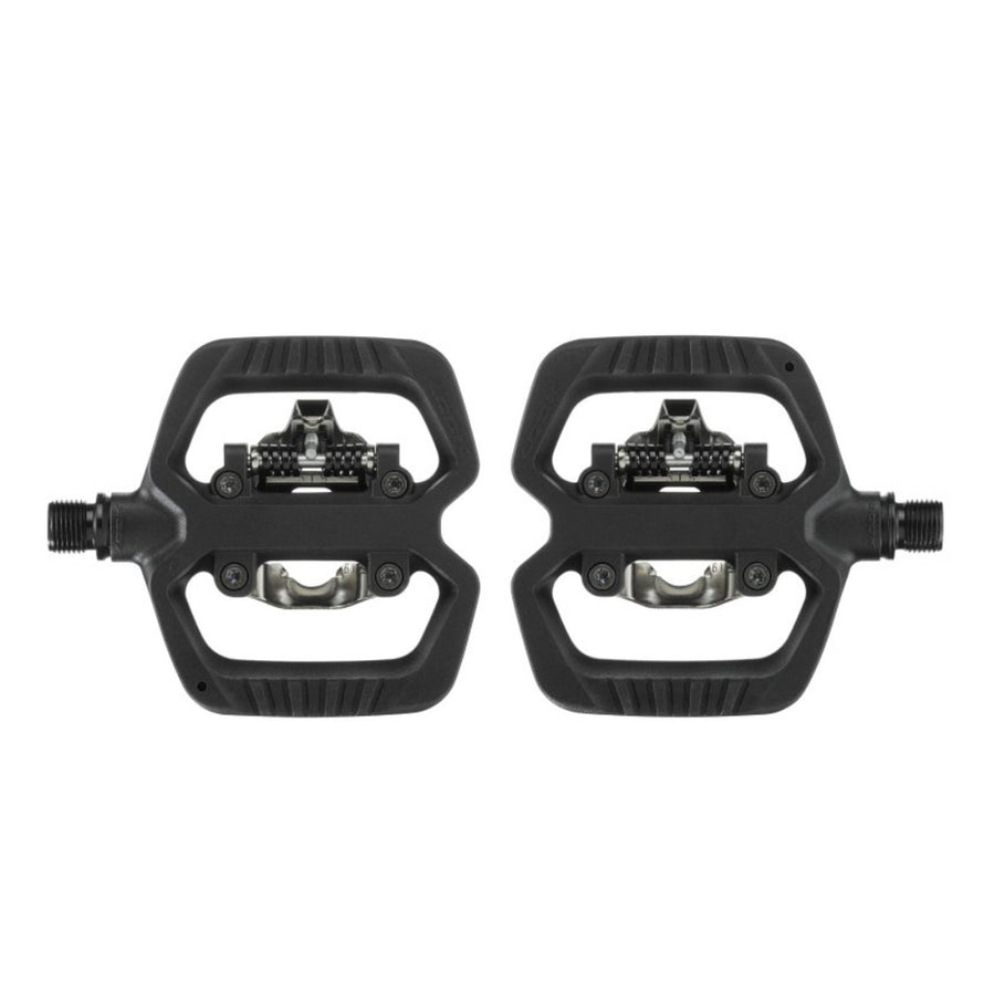 Pédales vélo Look X-Venture mixte noires, design solide pour cyclistes polyvalents et usage urbain ou sportif