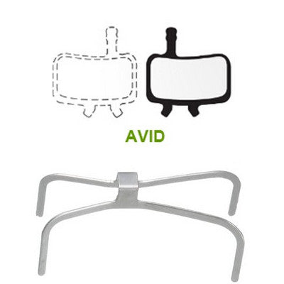 Plaquettes organiques pour frein à disque vélo AVID Juicy - #5