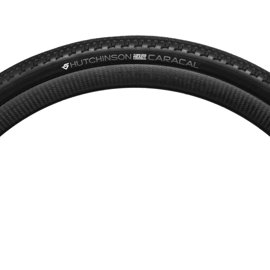 Profil du pneu Gravel Hutchinson Caracal Hardskin 700 tubeless ready noir haute performance