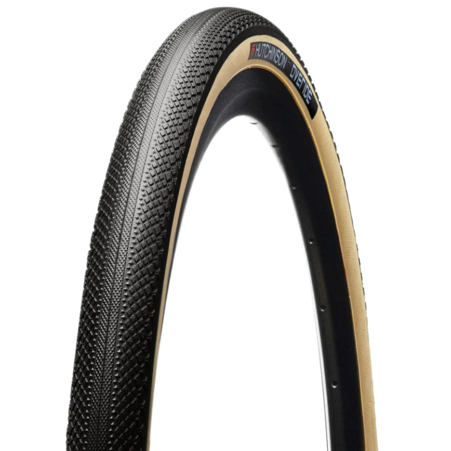 Pneu gravel Hutchinson Overide Hardskin 700 x 45c - #Noir/Beige