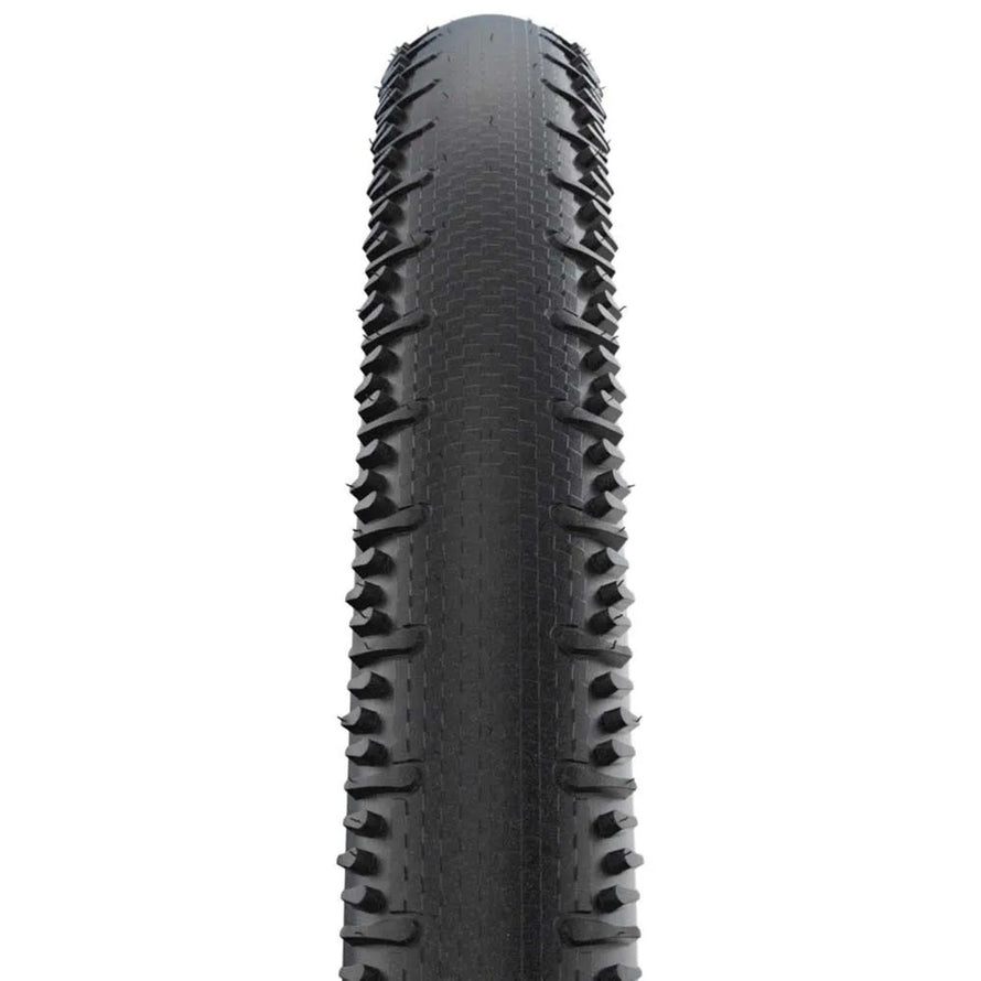 Pneu Schwalbe G-One RS Performance tubeless ready, idéal pour gravel, offrant robustesse et performance sur terrains variés