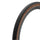 Pneu Pirelli Cinturato GRAVEL H tubeless ready noir et marron pour vélo gravel haute performance