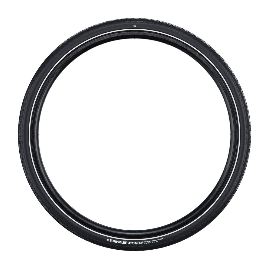 Pneu Schwalbe Motion Big Apple 28-29 pouces avec gomme Addix Green et protection RaceGuard pour velo urbain et loisir