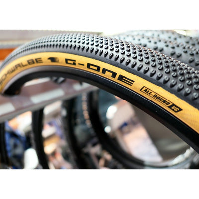Schwalbe G-One Allround Bike Tire - 28 X 1.70 (45-622) Foldable Gravel & MTB Tire, Addix Speedgrip Compound, Snakeskin Protection