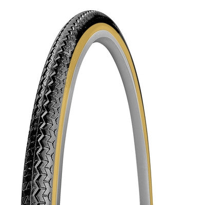 rennrad reifen beige flanke Michelin World Tour Fahrradreifen Vintage 650 B 35-584