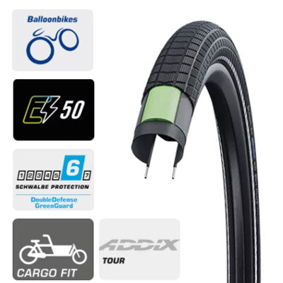Schwalbe Big Ben Plus Performance Addix DD, GreenGuard - 28 Zoll, black-reflex Schwalbe Big Ben Plus Performance Addix DD, GreenGuard - 28 Zoll, black-reflex