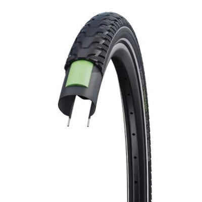 Pneu vélo Schwalbe Energizer Plus Tour Addix E GreenGuard 28\