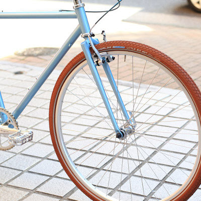 Pneu vélo Schwalbe Little Big Ben 700 crème ou marron - #8