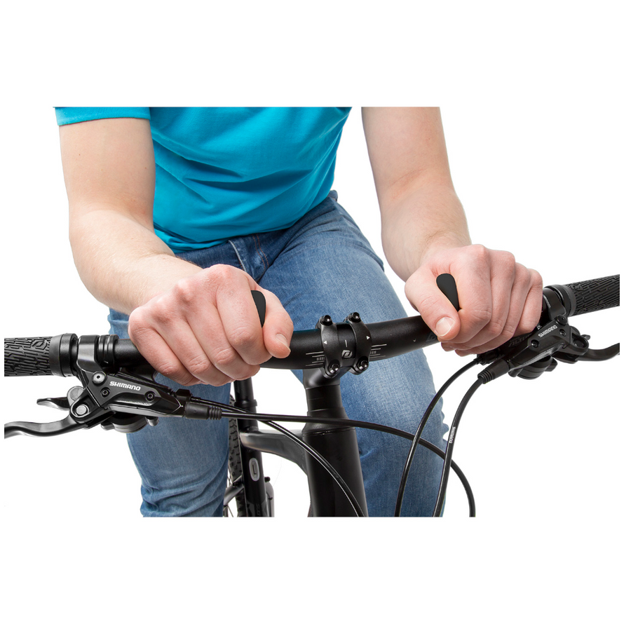 TPR Poignée de Guidon de Vélo, Antidérapantes avec Deux Serrure en  Aluminium, Caoutchouc pour Scooter BMX VTT Bicyclette Pliable : :  Sports et Loisirs