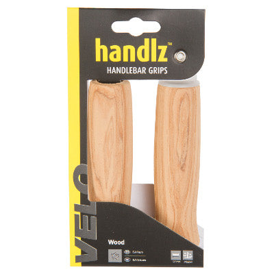 ergonomische fahrradgriffe holz Velo Wood Paar Retro-Fahrradgriffe aus Kunststoff mit Holzeffekt 127 mm