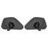 Repose-pieds retractables Polisport Guppy Junior avec protections de roue pour velo enfant