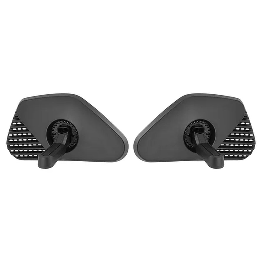 Repose-pieds retractables Polisport Guppy Junior avec protections de roue pour velo enfant