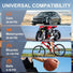 Pompe électrique compacte Barbieri PNK universelle pour vélo avec écran digital et compatibilité multi-valves