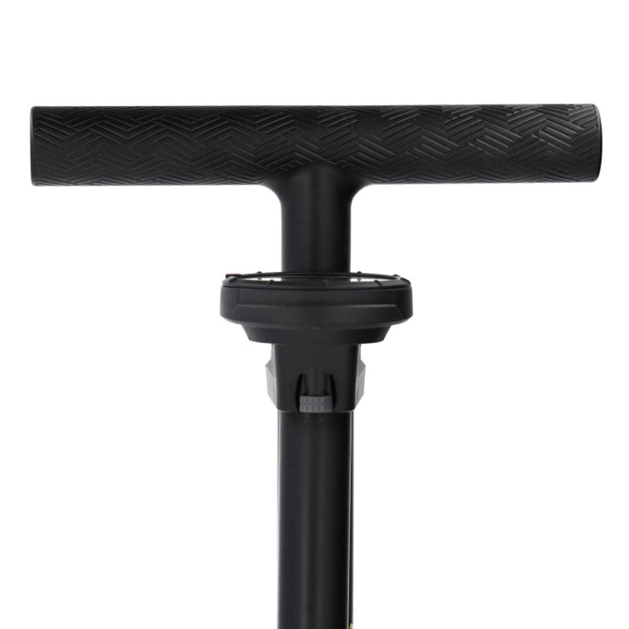Pompe a pied Michelin Air Tank Tubeless avec compresseur pour un gonflage velo rapide et precis