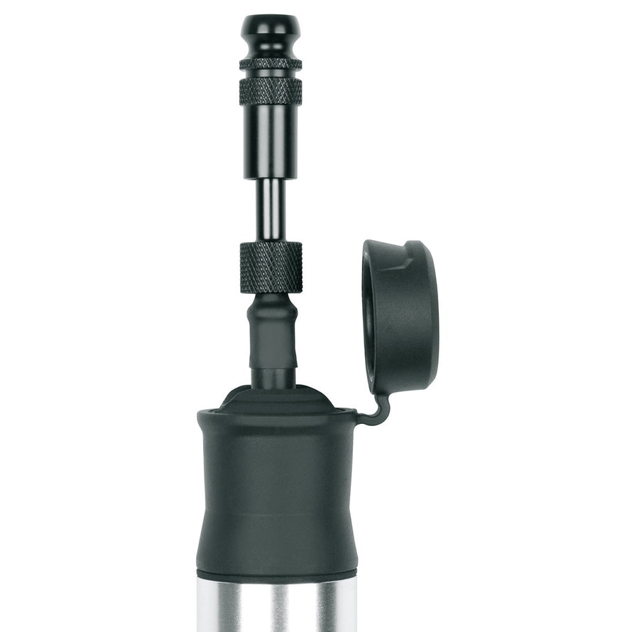 Pompe vélo SKS Airflex Explorer compacte avec embout sécurisé pour un gonflage précis et rapide