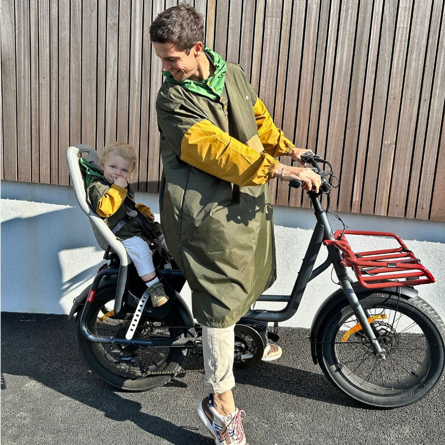 Poncho velo cargo mode Poule Party