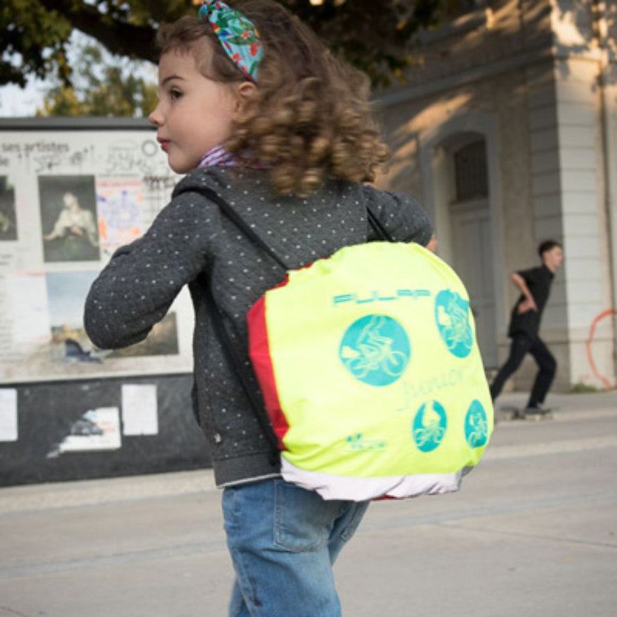 Poncho pluie étanche siège vélo et enfant Fulap Jr Spad de ville - #7