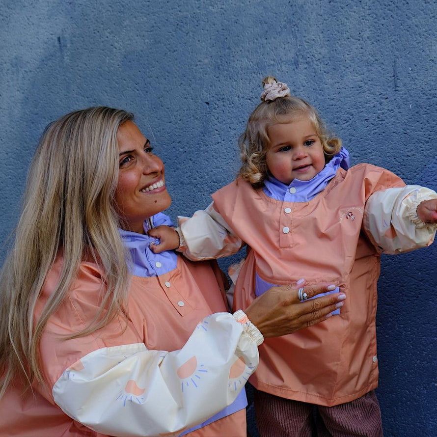 Poncho pluie vélo Poule Party – Protection imperméable au look rigolo