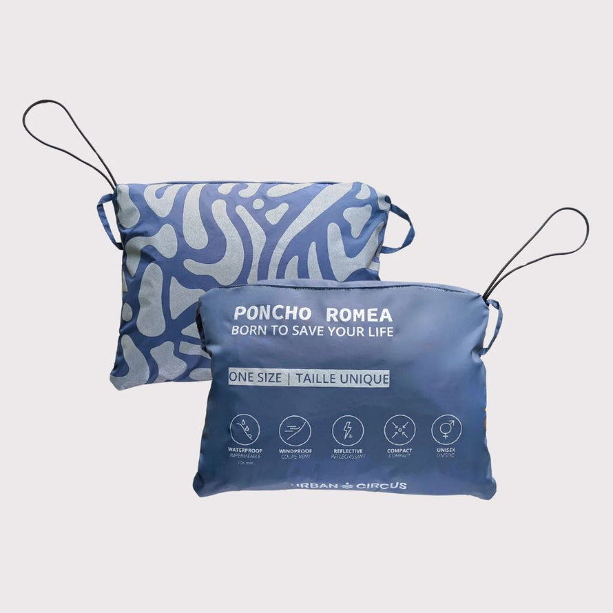 Pochette de rangement pour poncho de pluie Romea Urban Circus