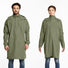 Poncho pluie vélo Basil Mosse unisexe kaki, imperméable et coupe-vent pour cyclistes urbains
