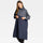 Poncho de pluie pour velo Urban Circus Romea motif bleu avec capuche et protection impermeeable