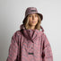 Poncho de pluie vélo Vivi Mari imperméable motif léopard rose avec capuche pour femme cycliste urbaine tendance