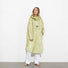 Poncho de pluie vélo Vivi Mari imperméable motif léopard jaune pour femme, protection stylée et confortable