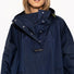Poncho de pluie vélo Vivi Mari imperméable uni bleu marine, protection efficace pour cyclistes urbains