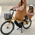Poncho velo cargo mode Poule Party pour parent et enfant