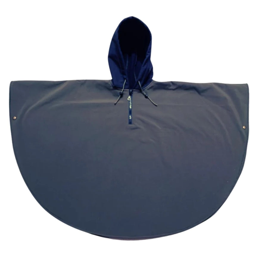 Poncho impermeable pour velo enfant JUP-ON 3-en-1 avec capuche ajustable et protection contre la pluie